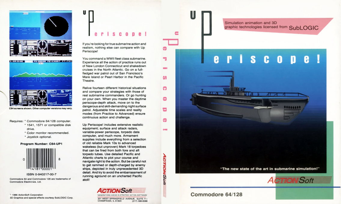 Up Periscope! — box-texture (US)