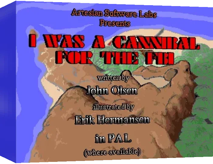 I Was A Cannibal For The Fbi — box-3D (WOR)