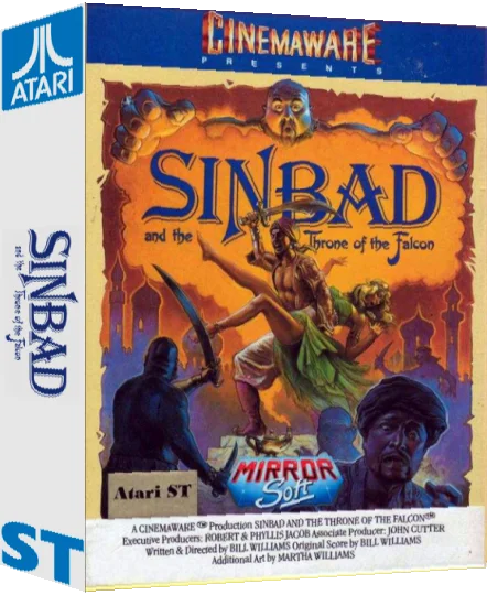 Sinbad and the Throne of the Falcon — box-3D (EU)