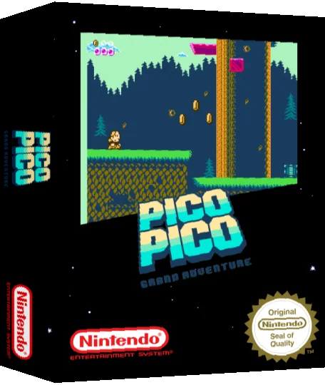 Pico Pico Grand Adventure — box-3D (SS)
