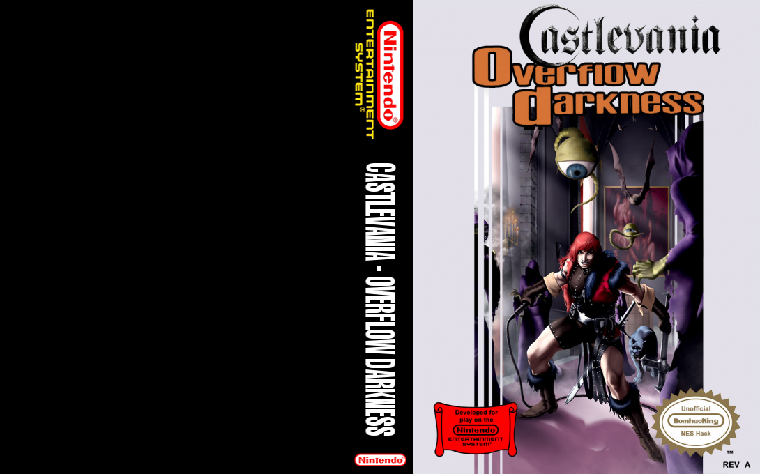 Castlevania - Overflow Darkness — box-texture (WOR)