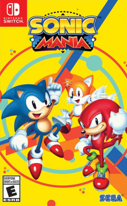 Sonic Mania box art