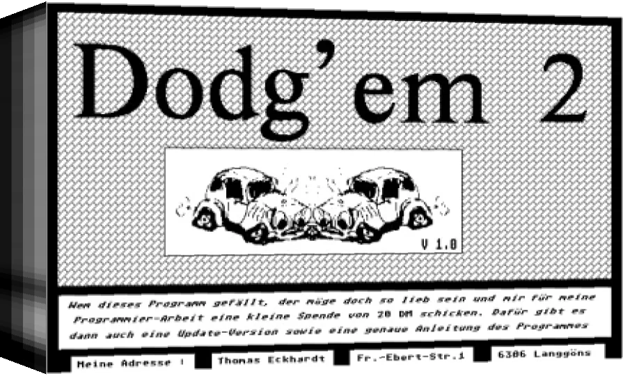 Dodg'em 2 — box-3D (WOR)