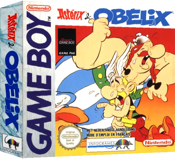 Asterix & Obelix — box-3D (EU)