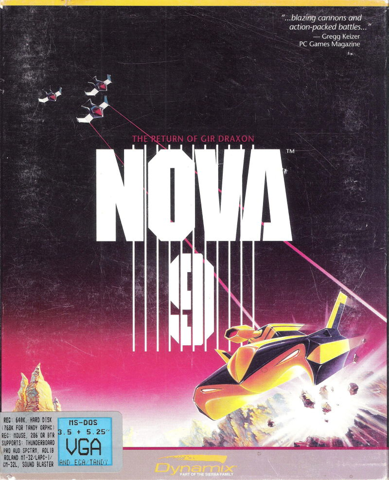 Nova 9 - Return Of Gir Draxon box art
