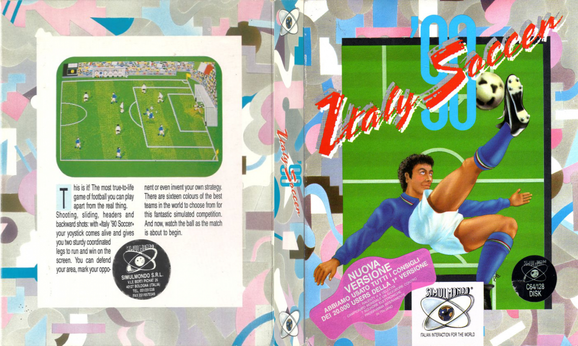 Italy '90 Soccer — box-texture (EU)