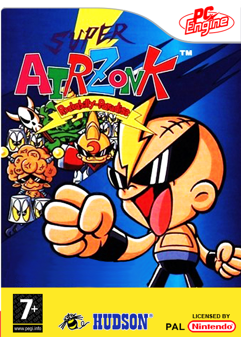 Super Air Zonk - Rockabilly Paradise — box-2D (FR)