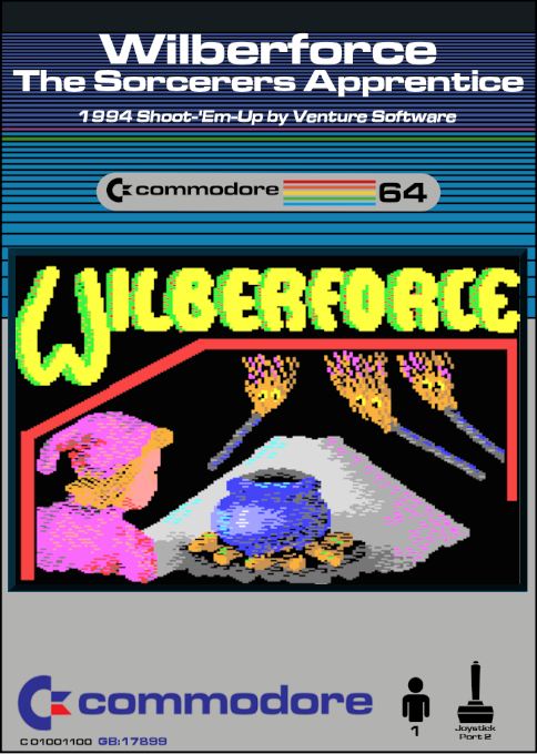 Wilberforce : The Sorcerers Apprentice box art