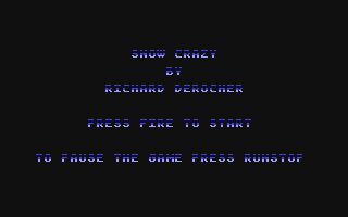 Snow Crazy — sstitle (WOR)