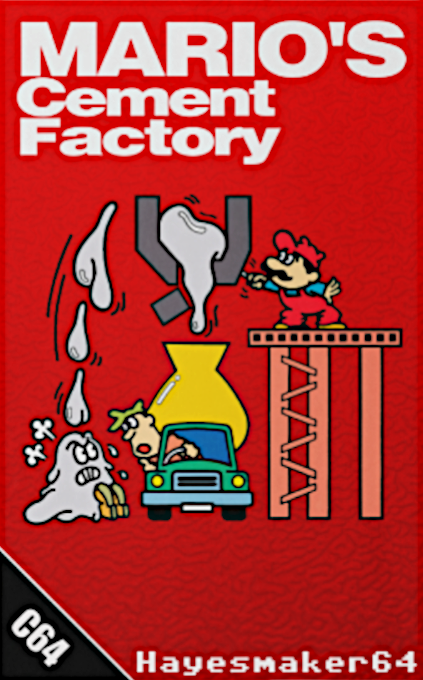 Mario's Cement Factory box art