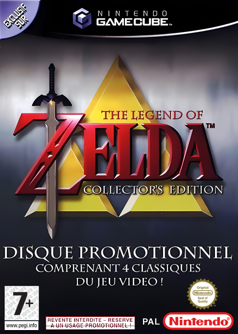 Zelda Collection — box-2D (FR)