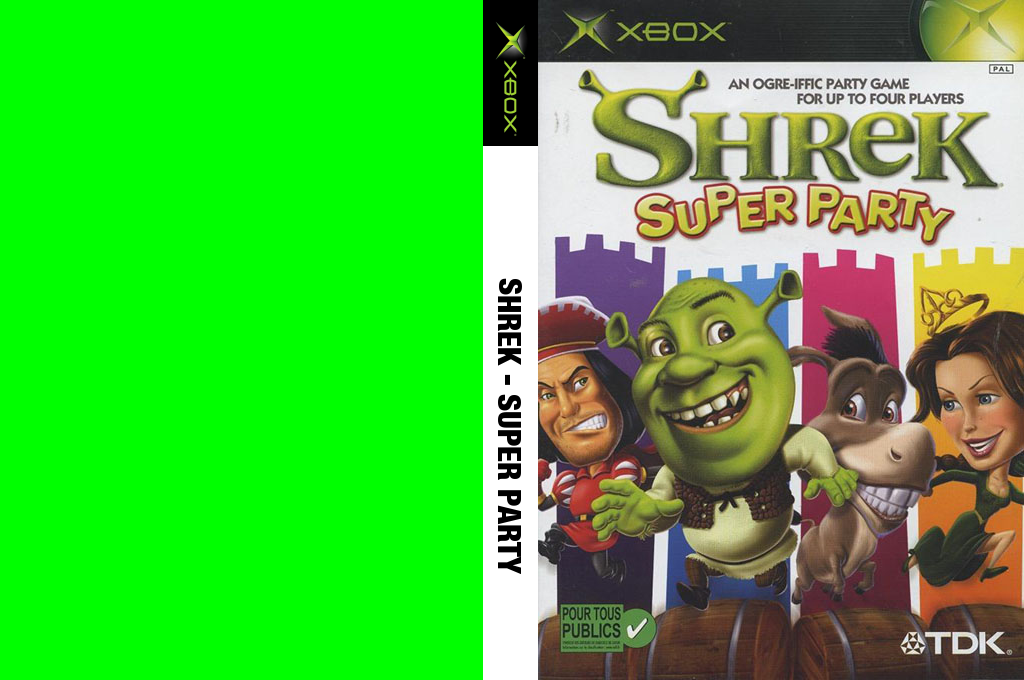 Shrek - Super Party — box-texture (FR)