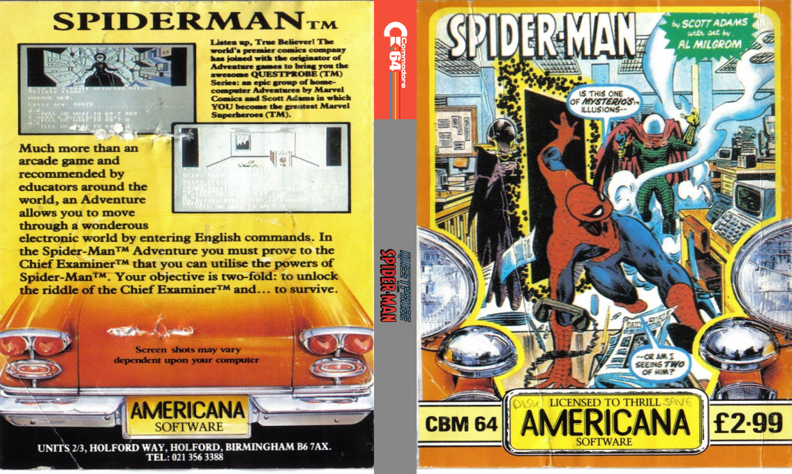 Questprobe Featuring Spider-Man — box-texture (EU)