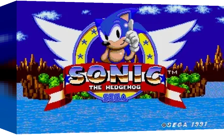 Sonic the Hedgehog — box-3D (WOR)