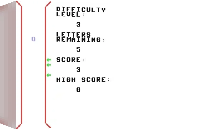 Letter Attack — box-3D (WOR)