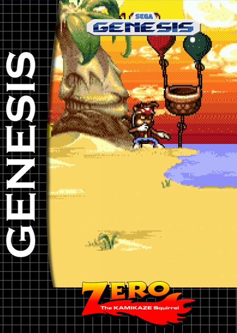 Zero the Kamikaze Squirrel — box-2D (SS)