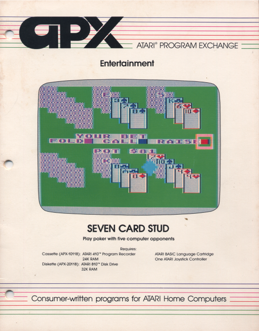 Seven Card Stud box art