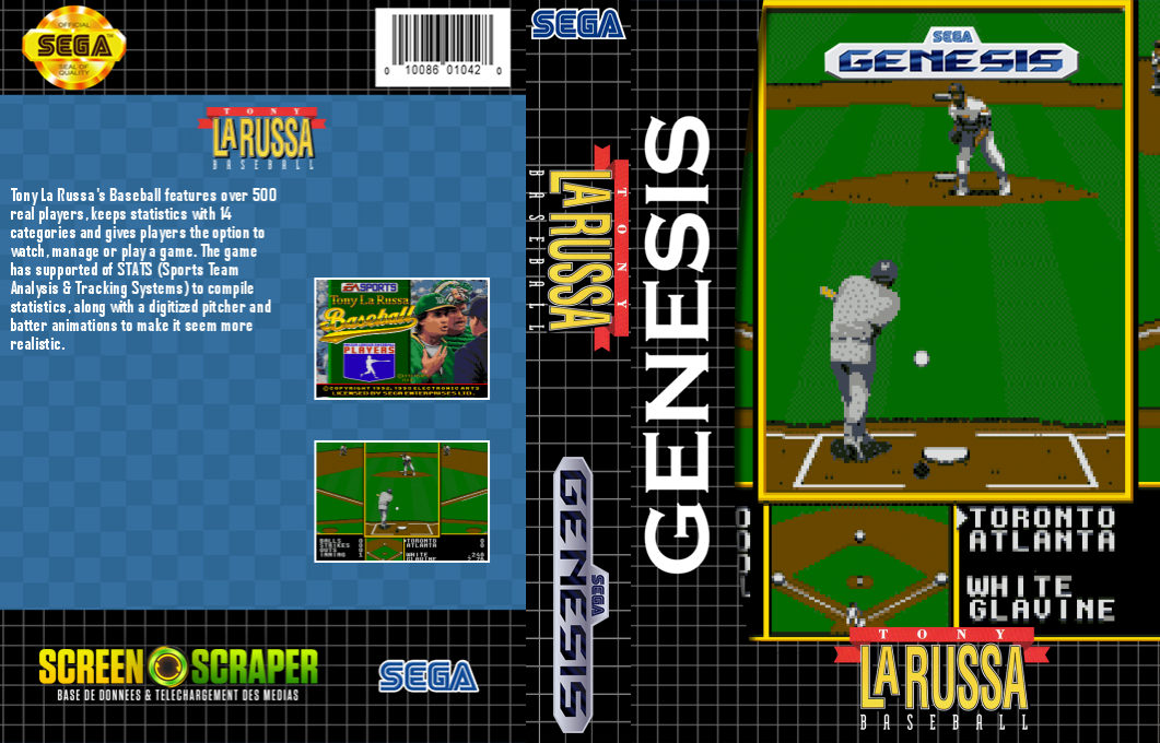 Tony La Russa Baseball — box-texture (SS)
