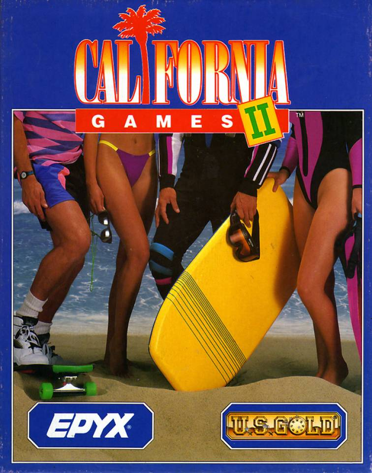California Games 2 box art