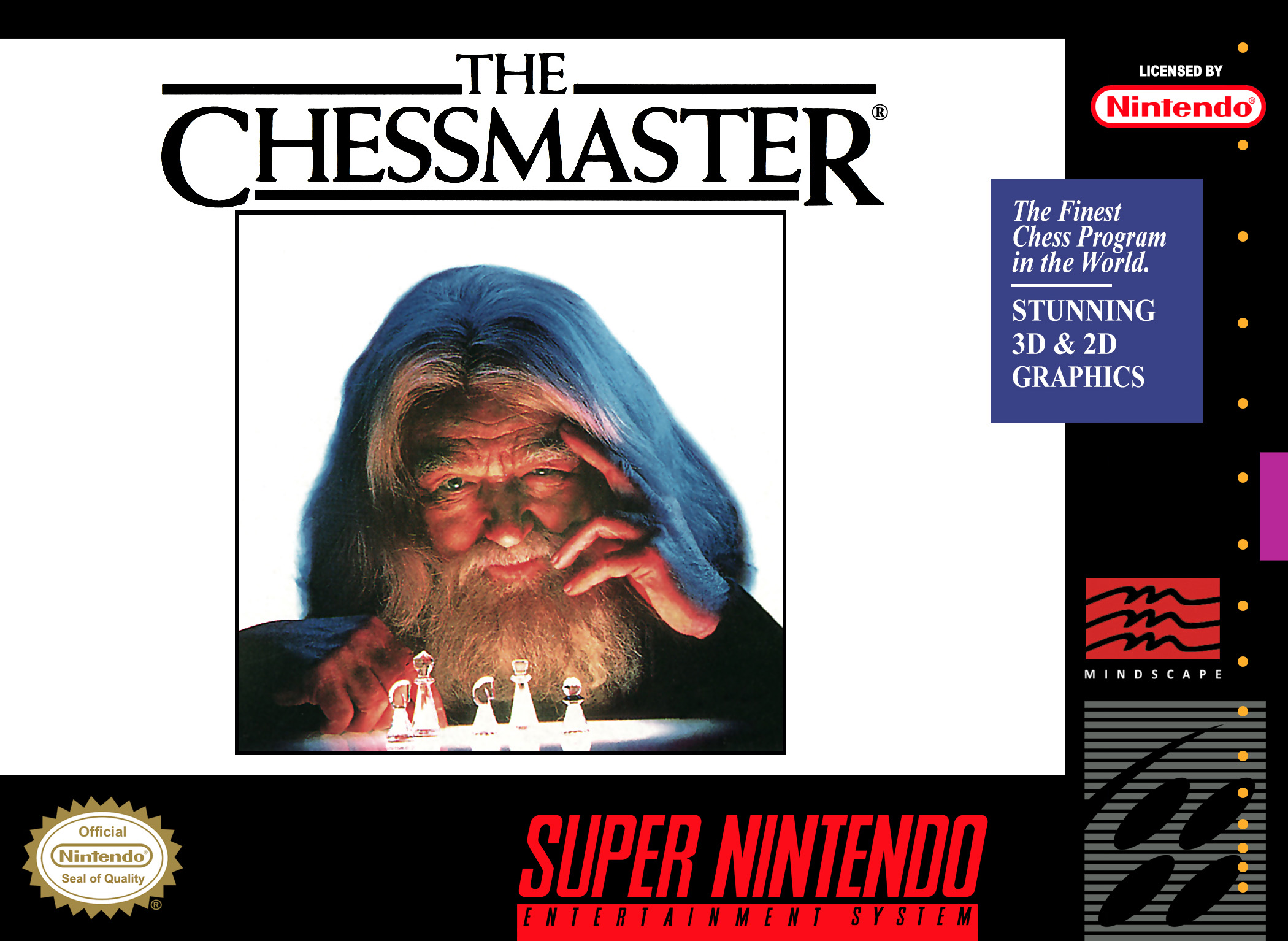 Chessmaster, The box art