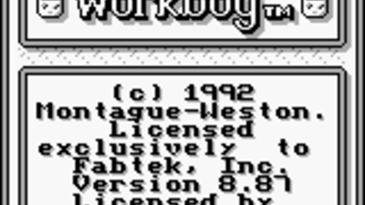 WorkBoy — screenshot (WOR)