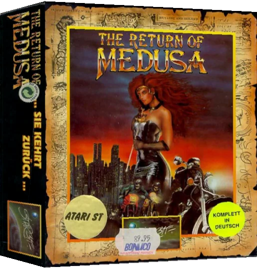 Return of Medusa, The — box-3D (EU)
