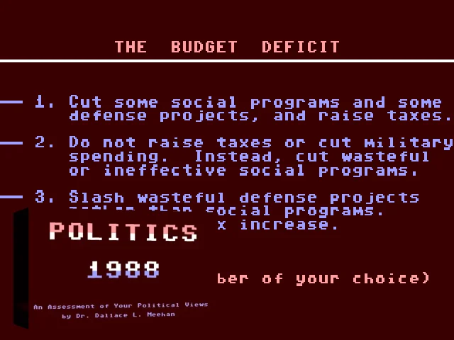 Politics 1988 — mixrbv2 (WOR)