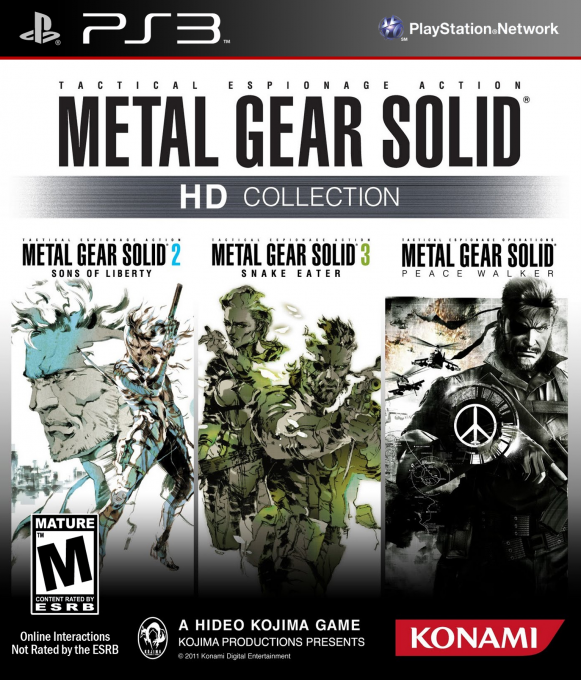 Metal Gear Solid - HD Collection box art