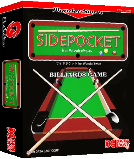 Side Pocket for WonderSwan — box-3D (JP)