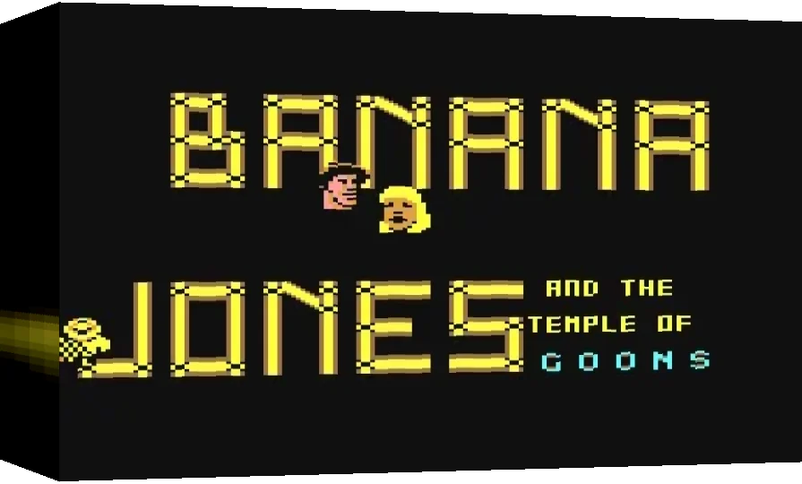 Banana Jones and the Temple of Goons — box-3D (WOR)
