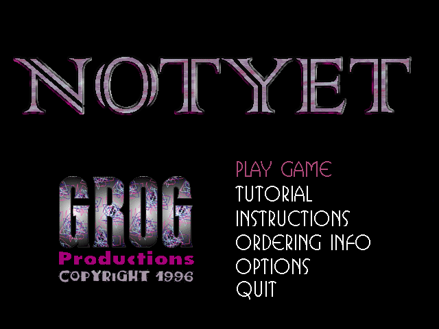 Notyet box art