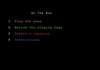 On The Run — sstitle (EU)