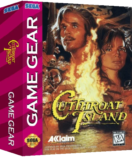 CutThroat Island — box-3D (US)