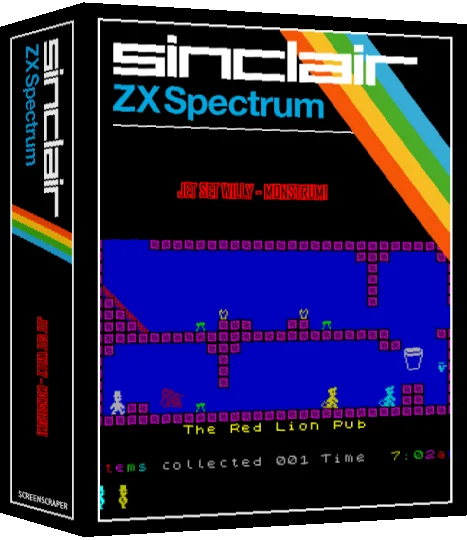 Jet Set Willy - Monstrum! — box-3D (SS)