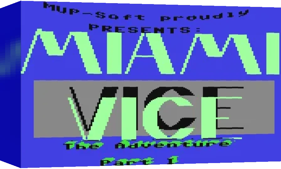 Miami Vice : The Adventure Part I - Die Klinge — box-3D (WOR)
