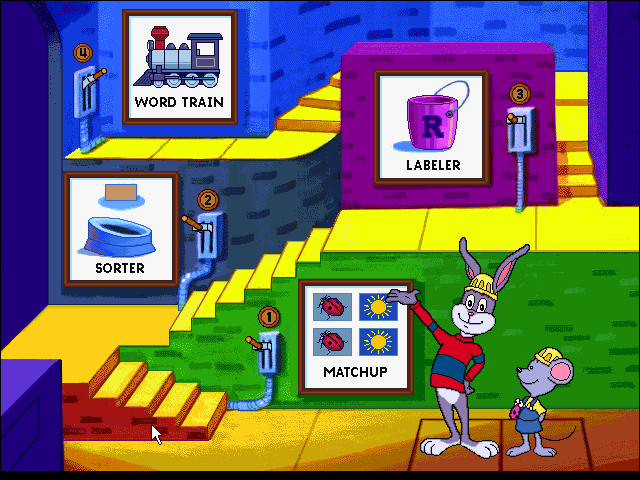 Reader Rabbit's Reading 1 — ss (WOR)