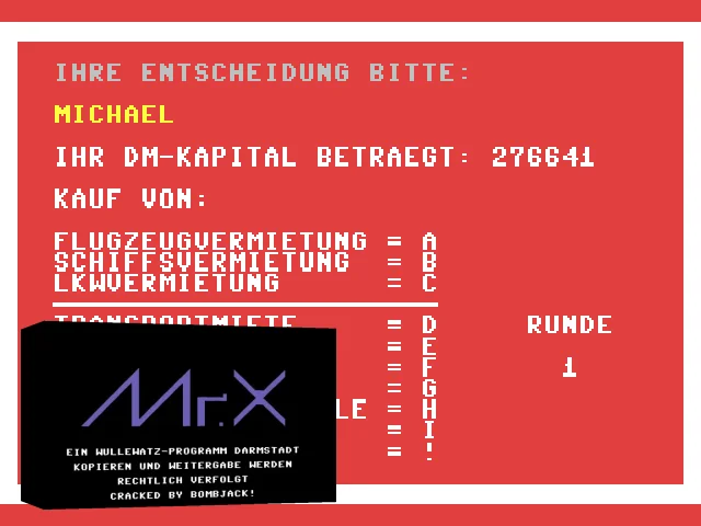 Mr. X — mixrbv2 (WOR)