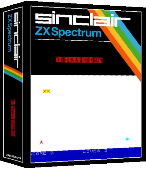 The Running Stick Man — box-3D (SS)