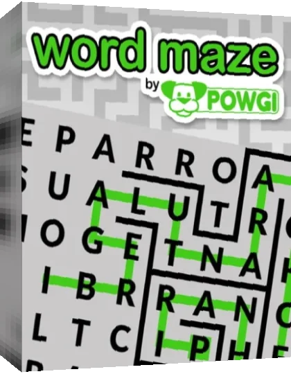 Word Maze by POWGI — box-3D (EU)