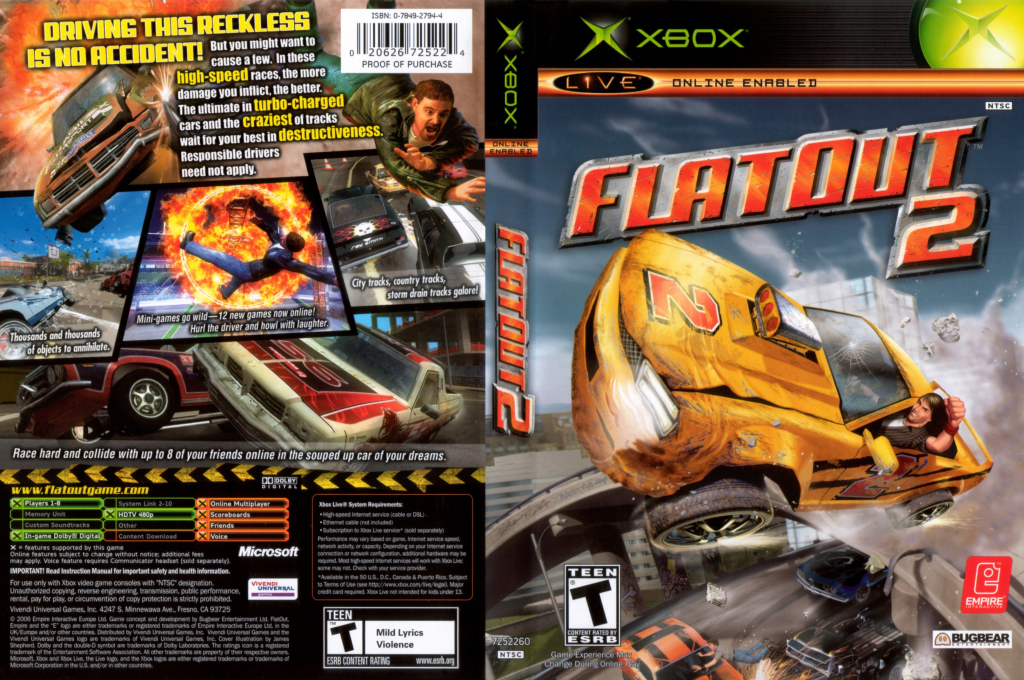FlatOut 2 — box-texture (US)