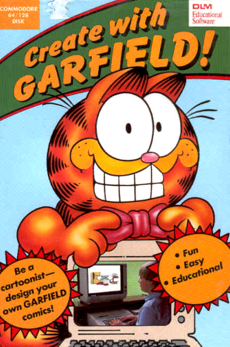 Create With Garfield! box art