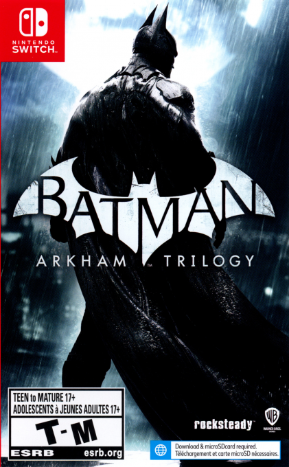 Batman - Arkham Trilogy box art