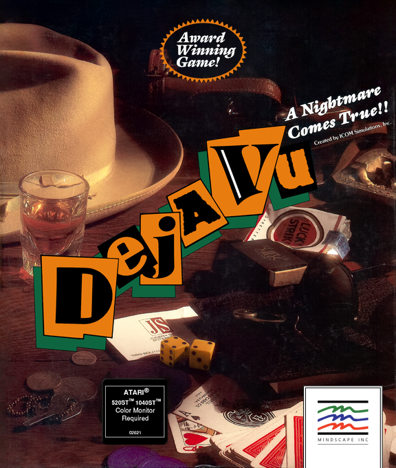 Deja Vu - A Nightmare Comes True! box art