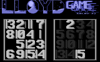 Lloyd Game — ss (EU)