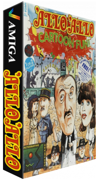 'Allo 'Allo - Cartoon Fun! — box-3D (EU)