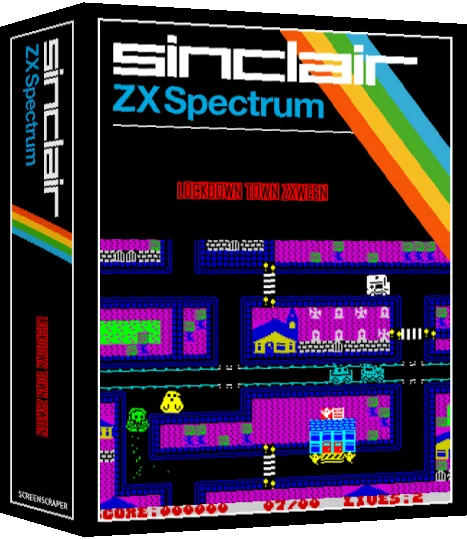 Lockdown Town ZXWeen — box-3D (SS)