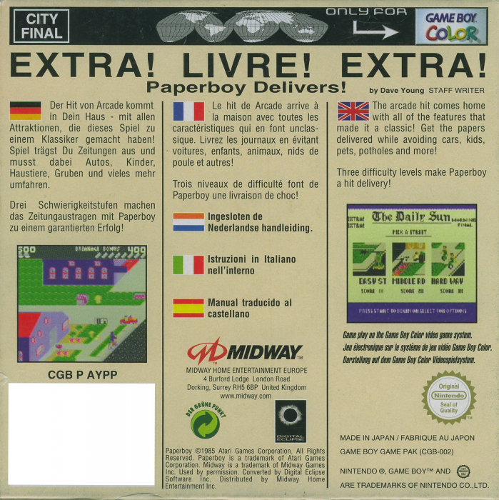 Paperboy — box-2D-back (EU)