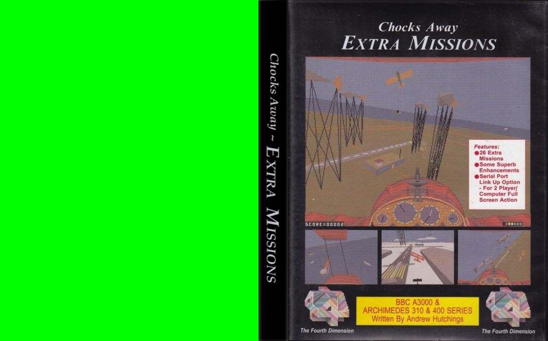 Chocks Away: Extra Missions — box-texture (UK)