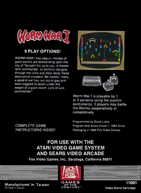 Worm War I — box-2D-back (US)