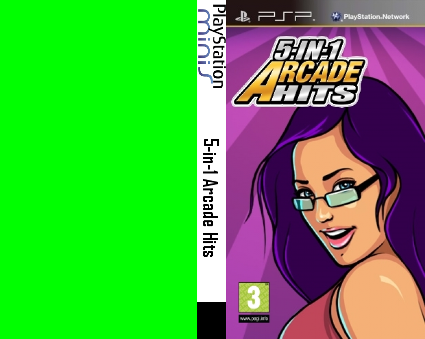 5-in-1 Arcade Hits — box-texture (EU)